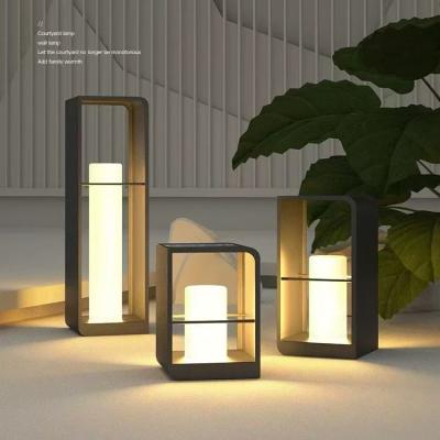 Modern Courtyard LED Wall Lamp (Set of 3 Sizes)