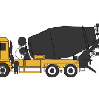 Self-Loading Concrete Mixer Truck