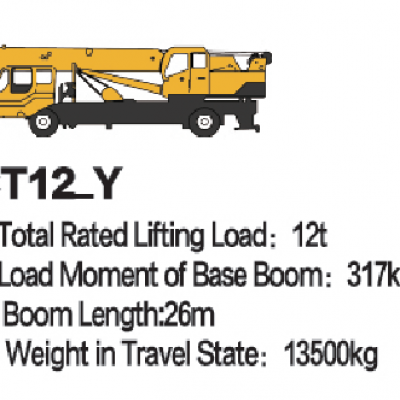 12-Ton Mobile Truck Crane  – Compact Lifting Equipment for Urban & Rural Projects