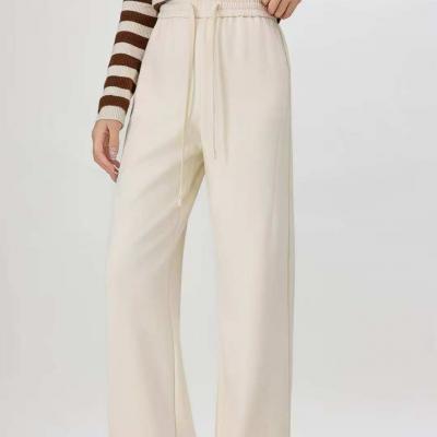 Women's High Waisted Wide Leg Black Casual Pants