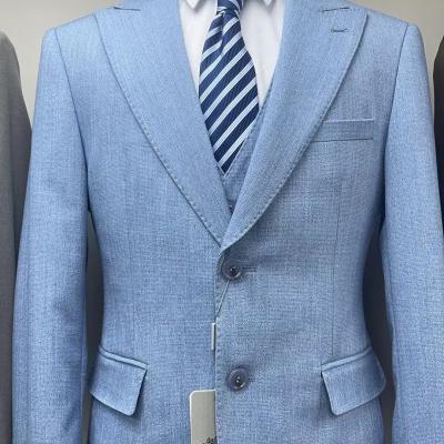 Men's Light Blue Slim Fit Blazer Jacket